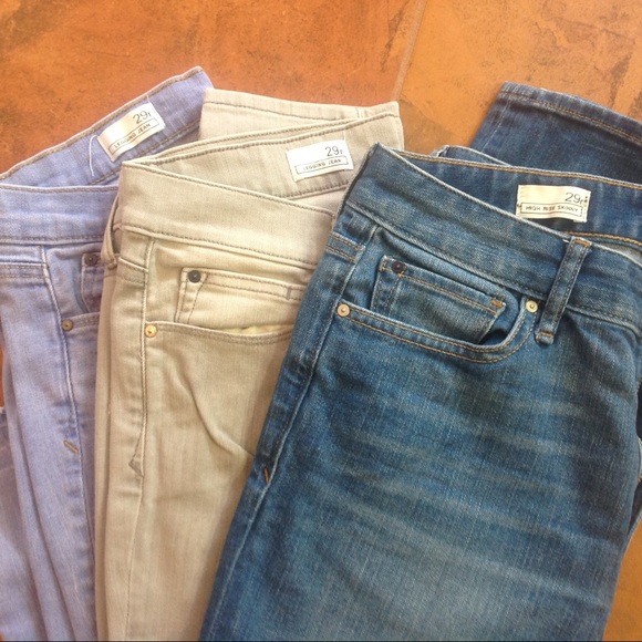 3 Pak Gap Skinny Jeans EUC - Picture 2 of 6